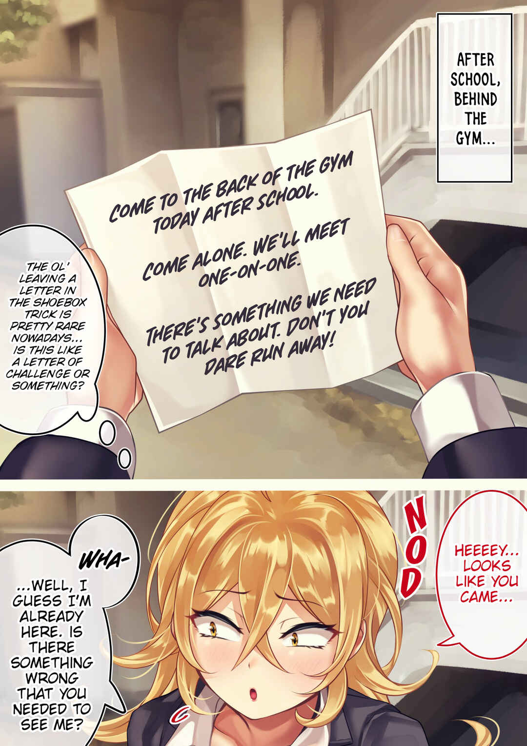 Page 1 Chapter 7 Bazutta Bun Dake Kawaikute Etchide Juujun ni Tsukusu Yandere ni Naru Yankiigyaru