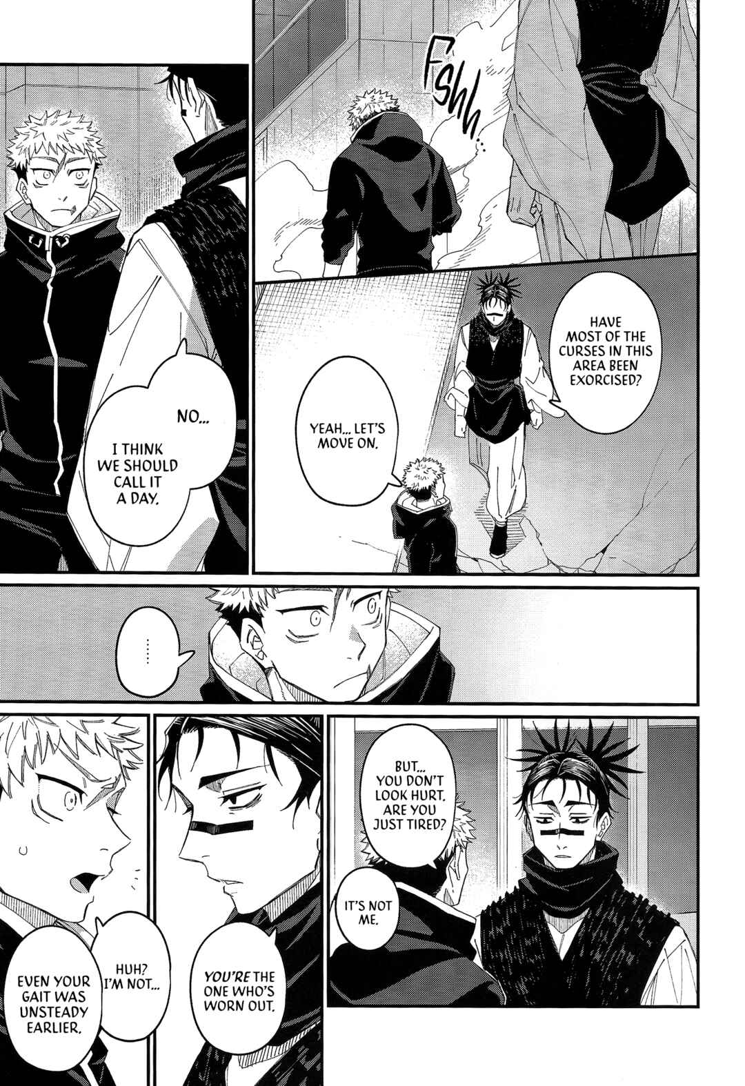Page 13 Chapter Unknown_cc75 Jujutsu Kaisen - Yodomu Hai ni Fureru (Doujinshi)