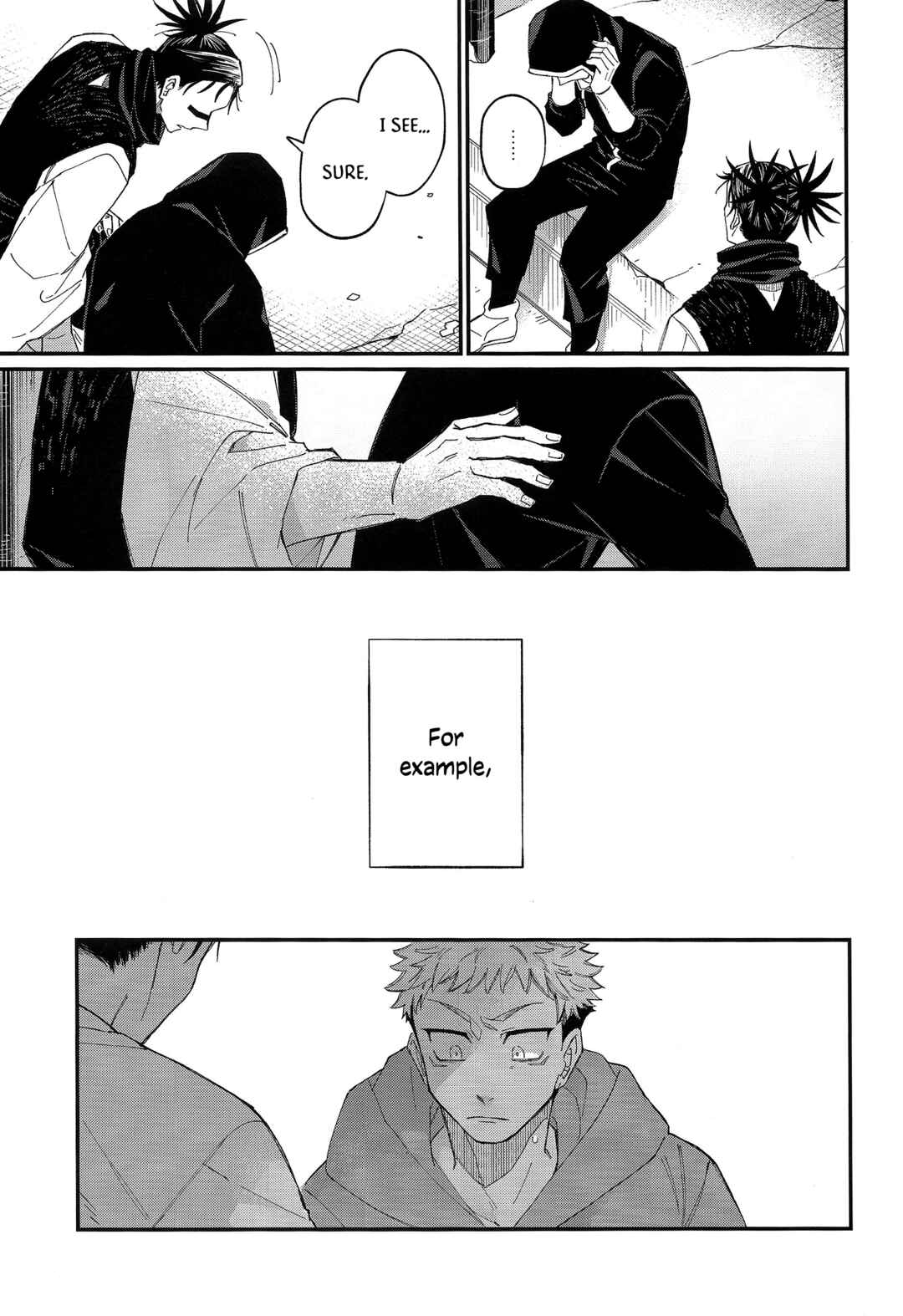 Page 5 Chapter Unknown_cc75 Jujutsu Kaisen - Yodomu Hai ni Fureru (Doujinshi)