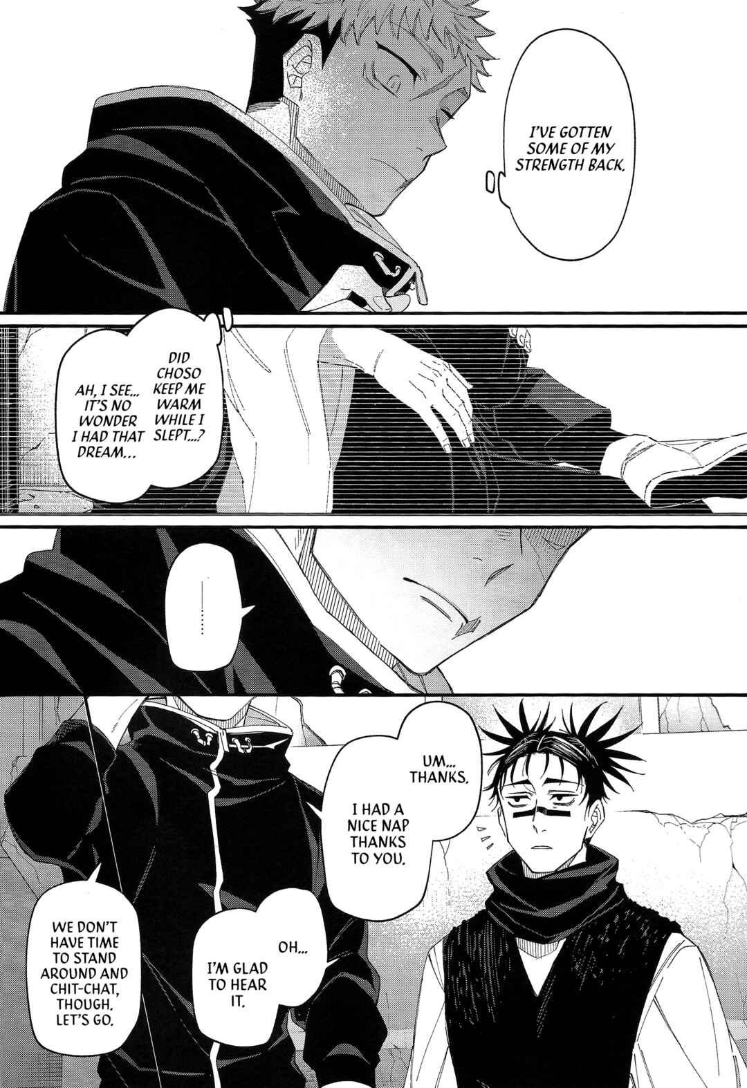 Page 9 Chapter Unknown_cc75 Jujutsu Kaisen - Yodomu Hai ni Fureru (Doujinshi)