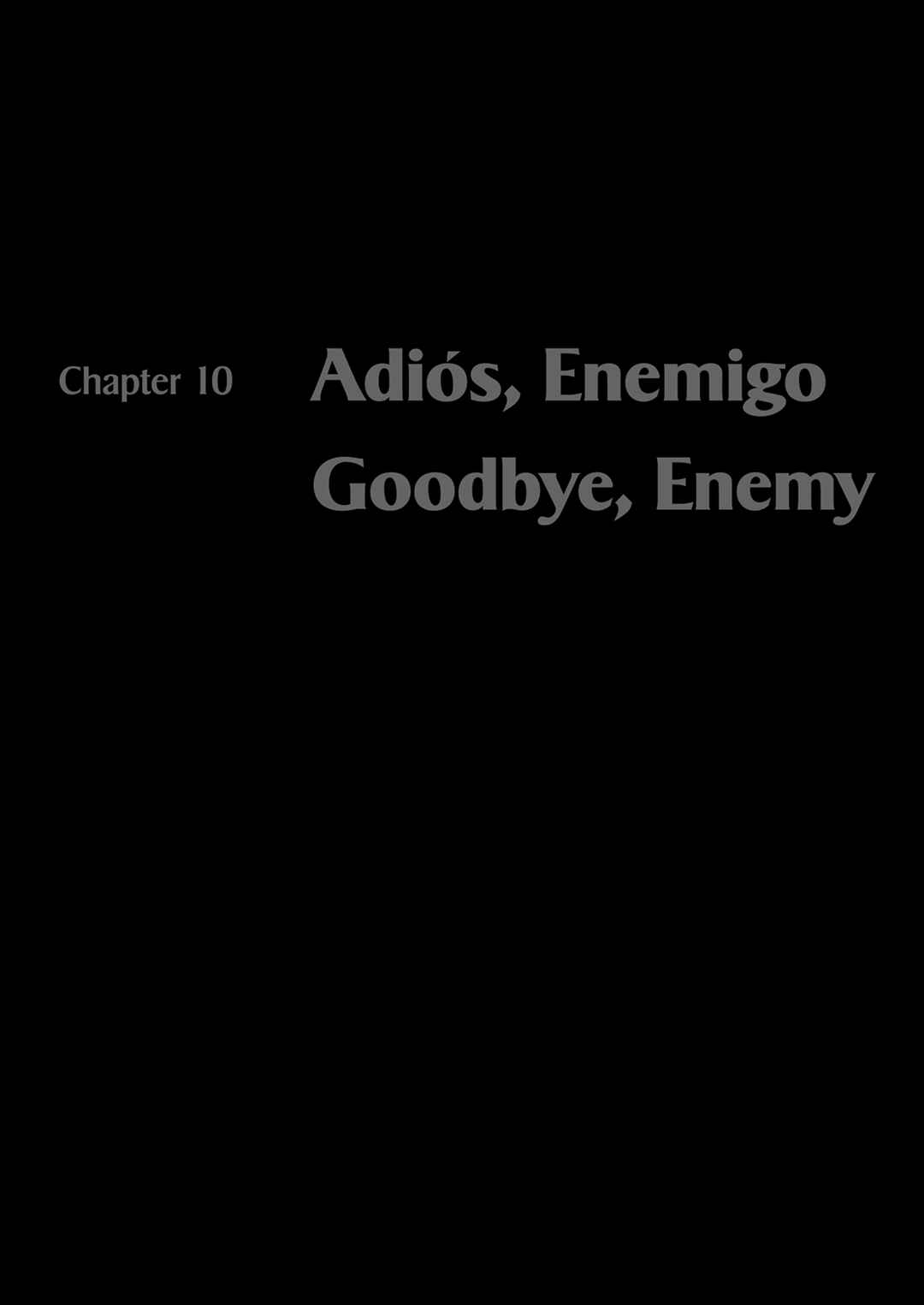 Page 1 Chapter 10 Enemigo