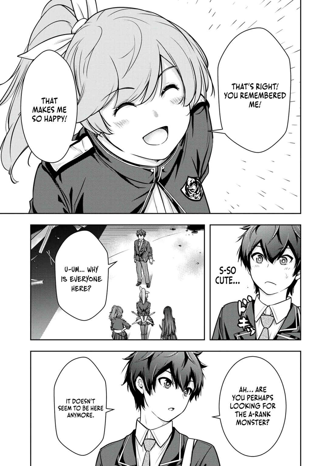 Page 14 Chapter 4 Kamigami no Kennou wo Ayatsurishi Mono ~Nouryoku Suuchi 0 de Sagesumareteiru Ore da ga, Jitsu wa Sekai Saikyou no Ikkaku~