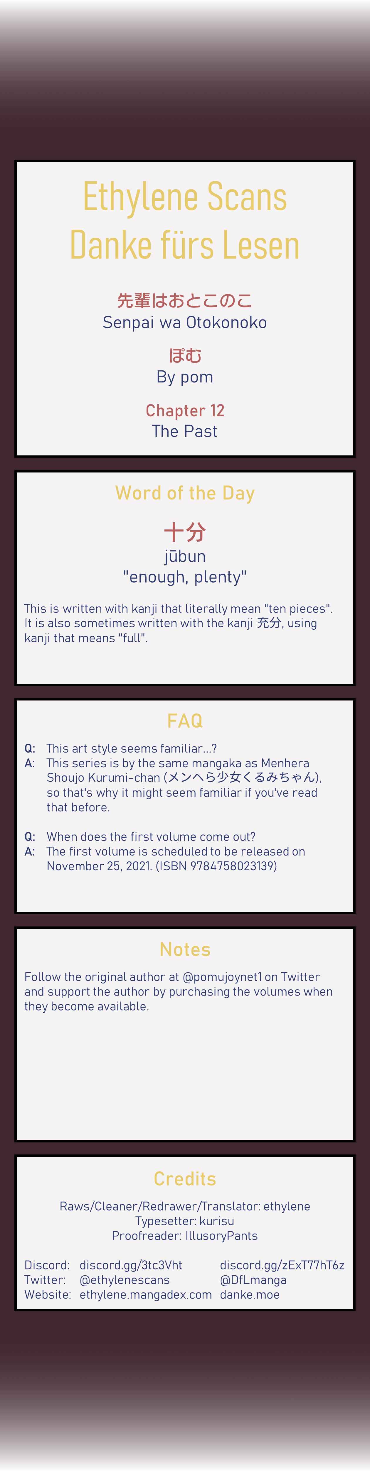 Page 21 Chapter 12 Senpai Is an Otokonoko