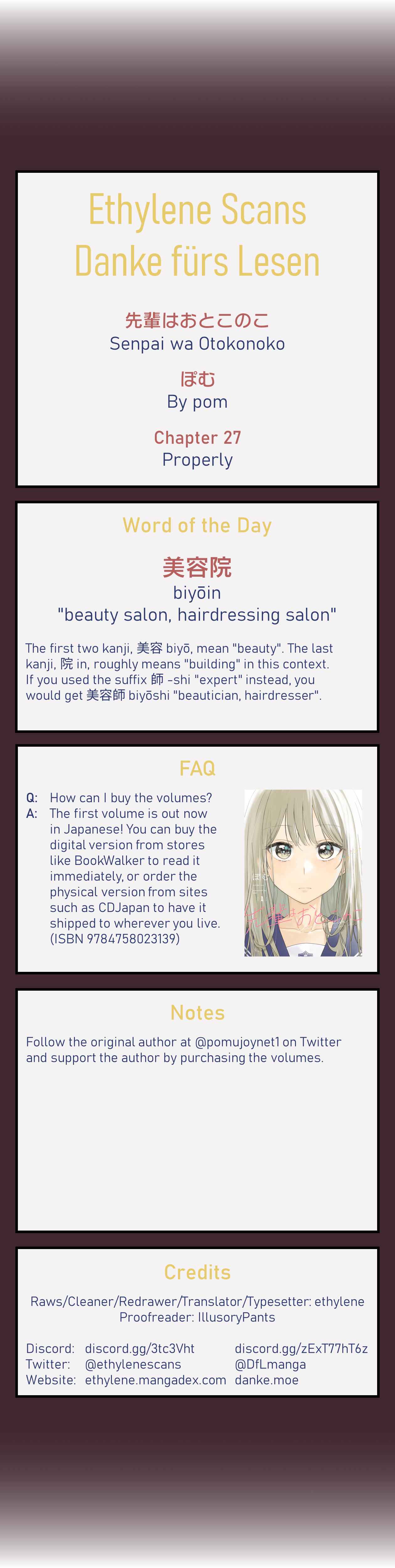 Page 21 Chapter 27 Senpai Is an Otokonoko