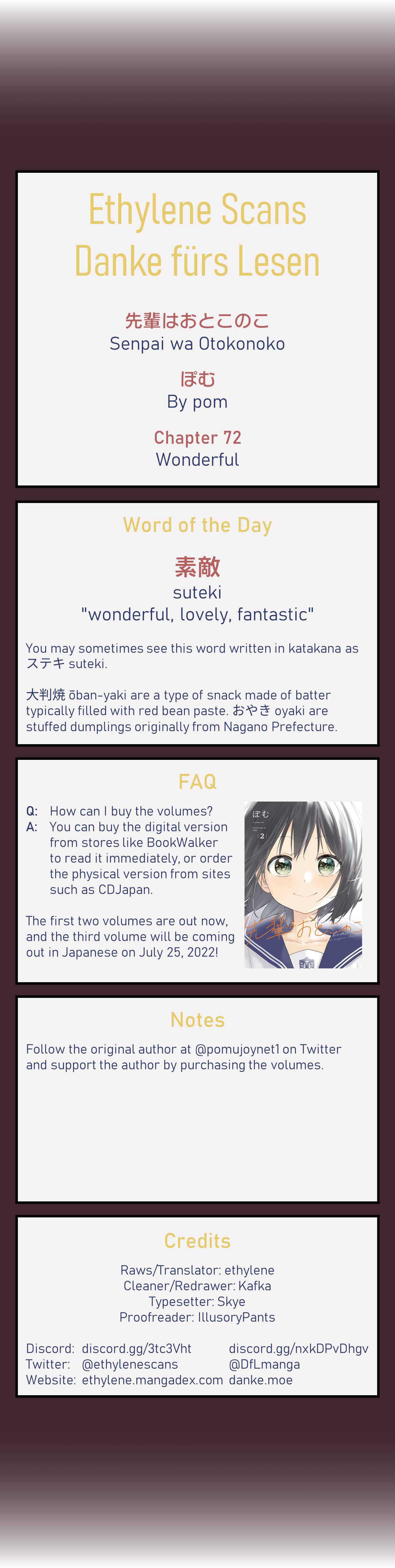 Page 22 Chapter 72 Senpai Is an Otokonoko