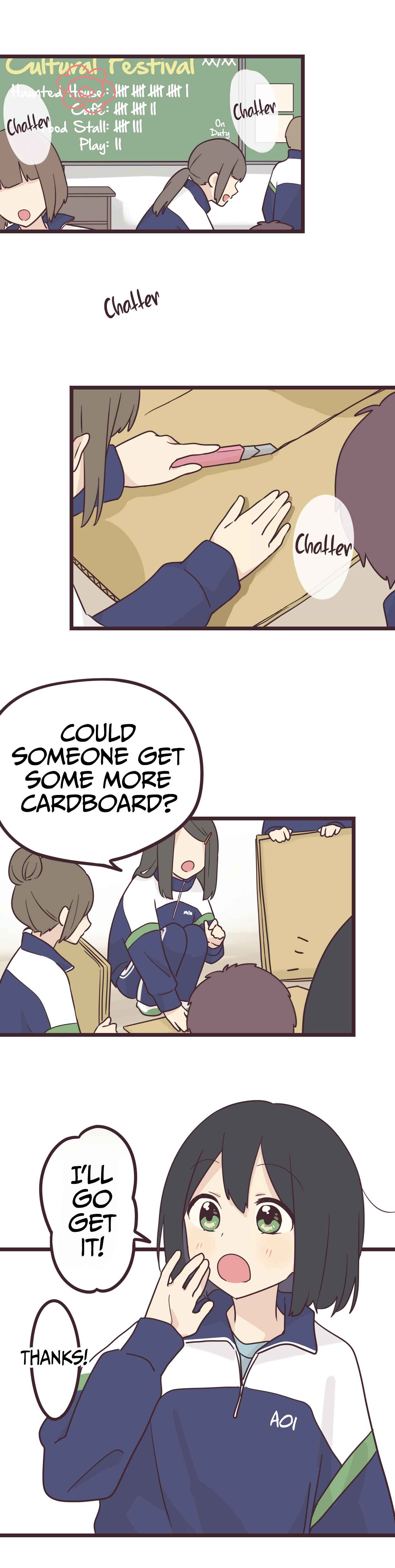 Page 1 Chapter 33 Senpai Is an Otokonoko