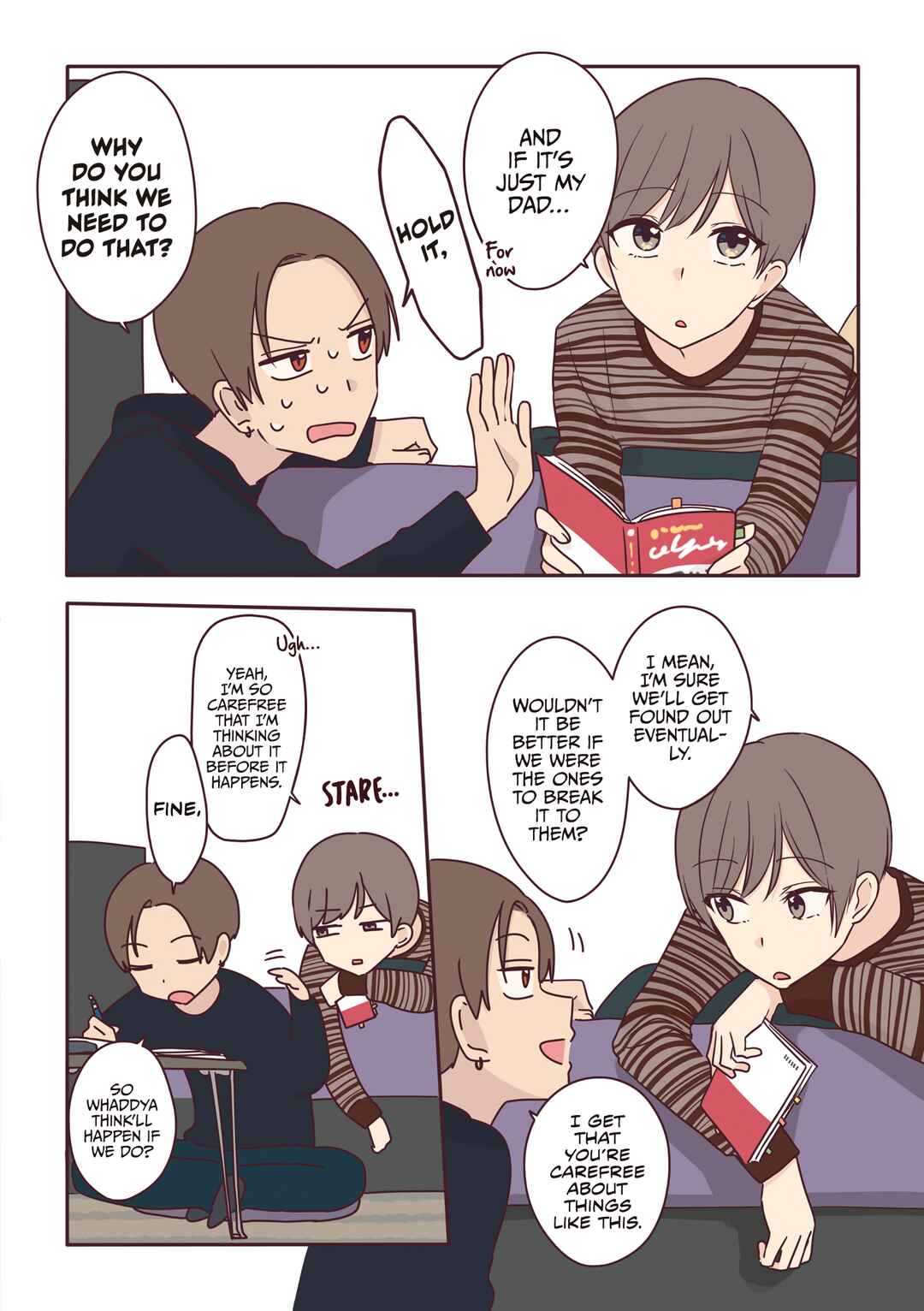 Page 8 Chapter 60.5 Senpai Is an Otokonoko