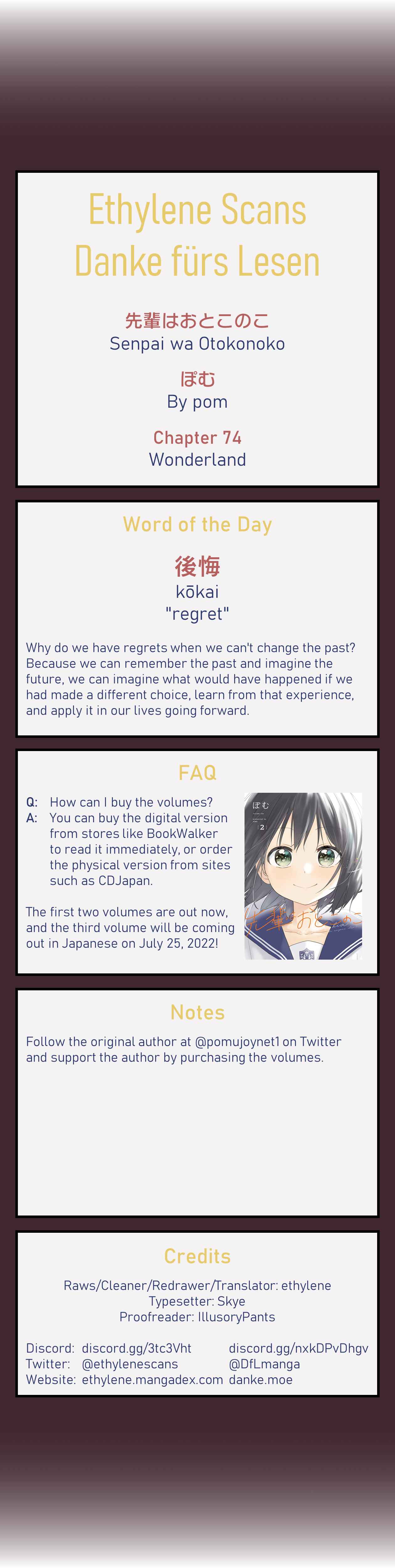 Page 21 Chapter 74 Senpai Is an Otokonoko