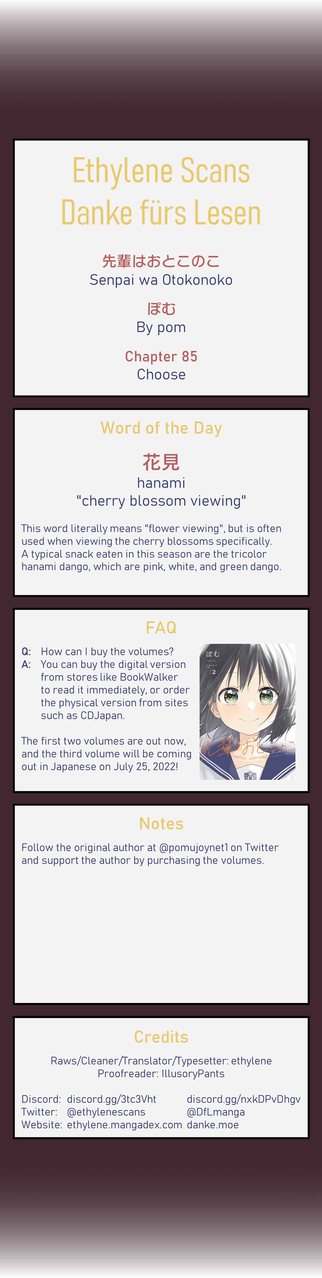 Page 20 Chapter 85 Senpai Is an Otokonoko