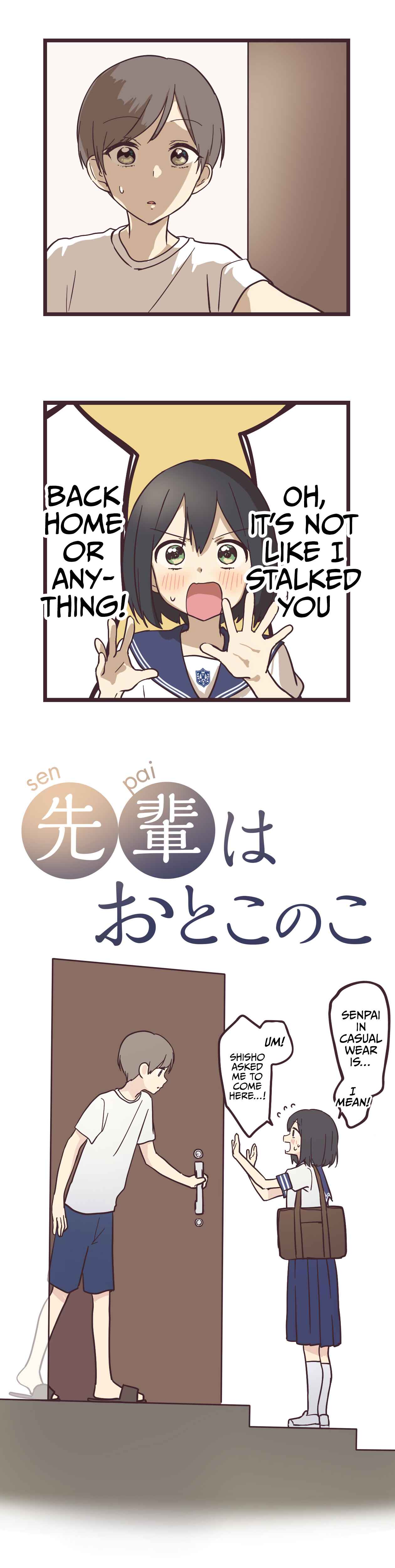 Page 1 Chapter 8 Senpai Is an Otokonoko