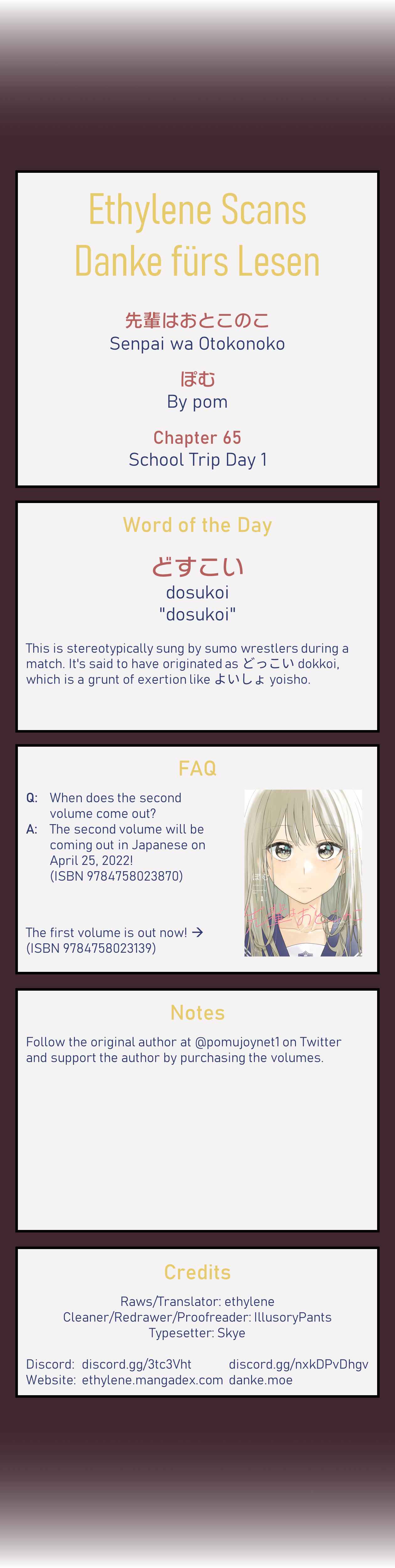Page 21 Chapter 65 Senpai Is an Otokonoko