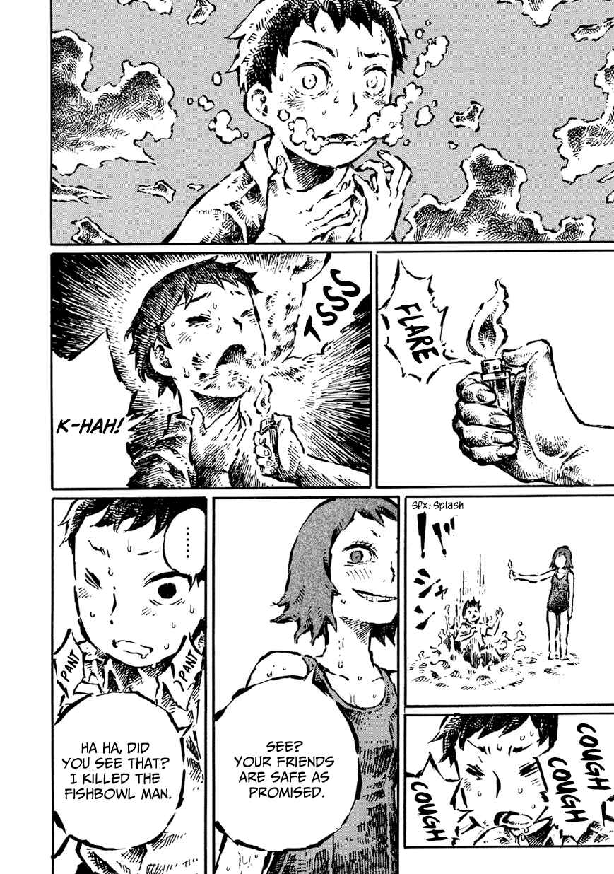 Page 37 Chapter 6 New Blood Diver Ringo and the Fishbowl Man