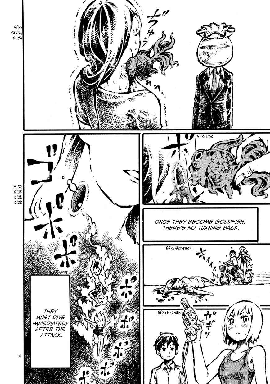 Page 4 Chapter 0 New Blood Diver Ringo and the Fishbowl Man