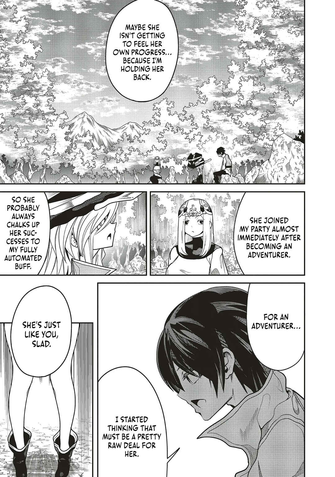 Page 8 Chapter 28 Ore no Full Auto Buff de Nakamatachi ga Sekai Saikyou ~Soko ni Iru Dake Mujikaku Musou~