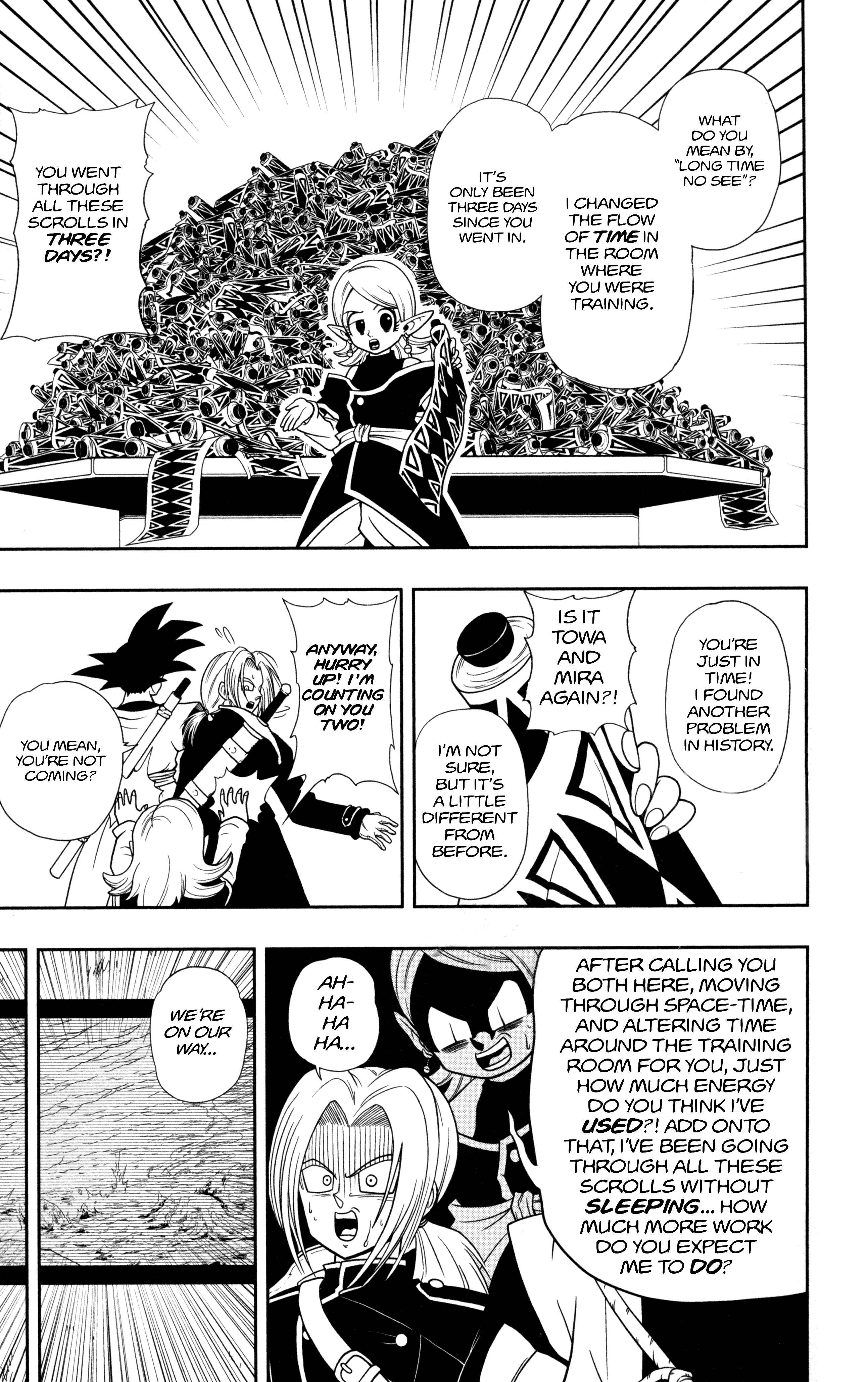 Page 8 Chapter 2 Super Dragon Ball Heroes: Dark Demon Realm Mission!