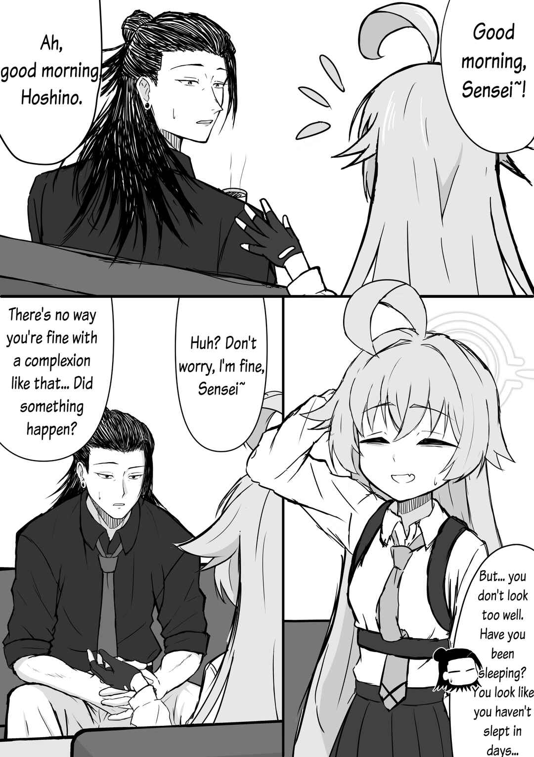 Page 1 Chapter 2 Blue Archive & Jujutsu Kaisen - The Story of Suguru Geto Becoming Sensei (Doujinshi)