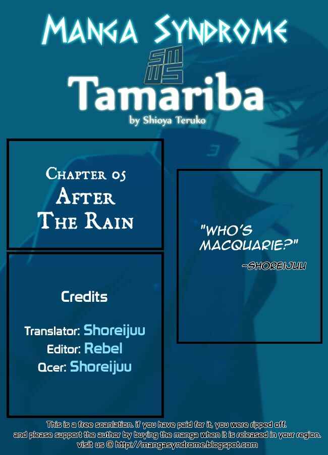 Page 1 Chapter 5 Tamariba