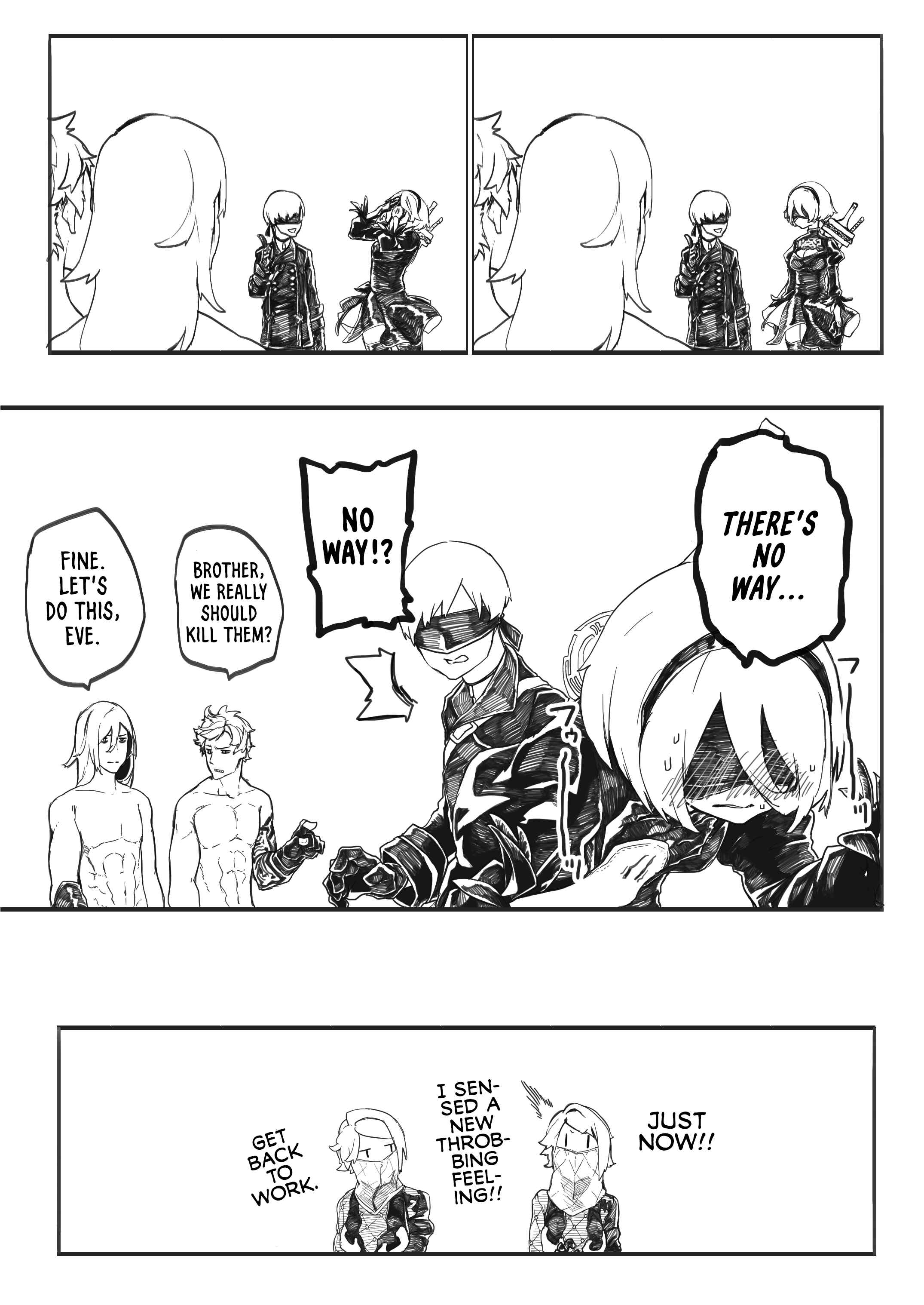 Page 3 Chapter Unknown_3d3d Nier: Automata - Is this hatred? (Doujinshi)