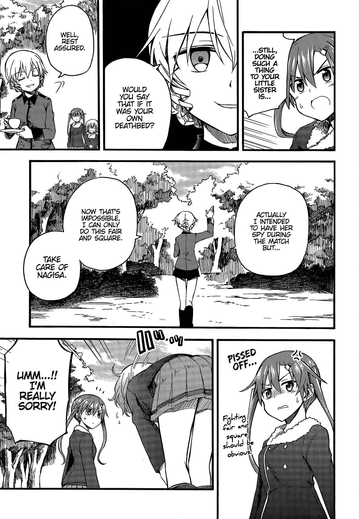 Page 7 Chapter 4 GIRLS und PANZER - Little Army II