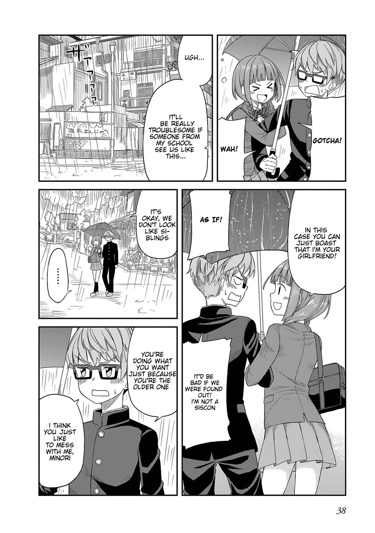Page 10 Chapter 3 Hinomoto Sanshimai wa Kamatte Hoshii