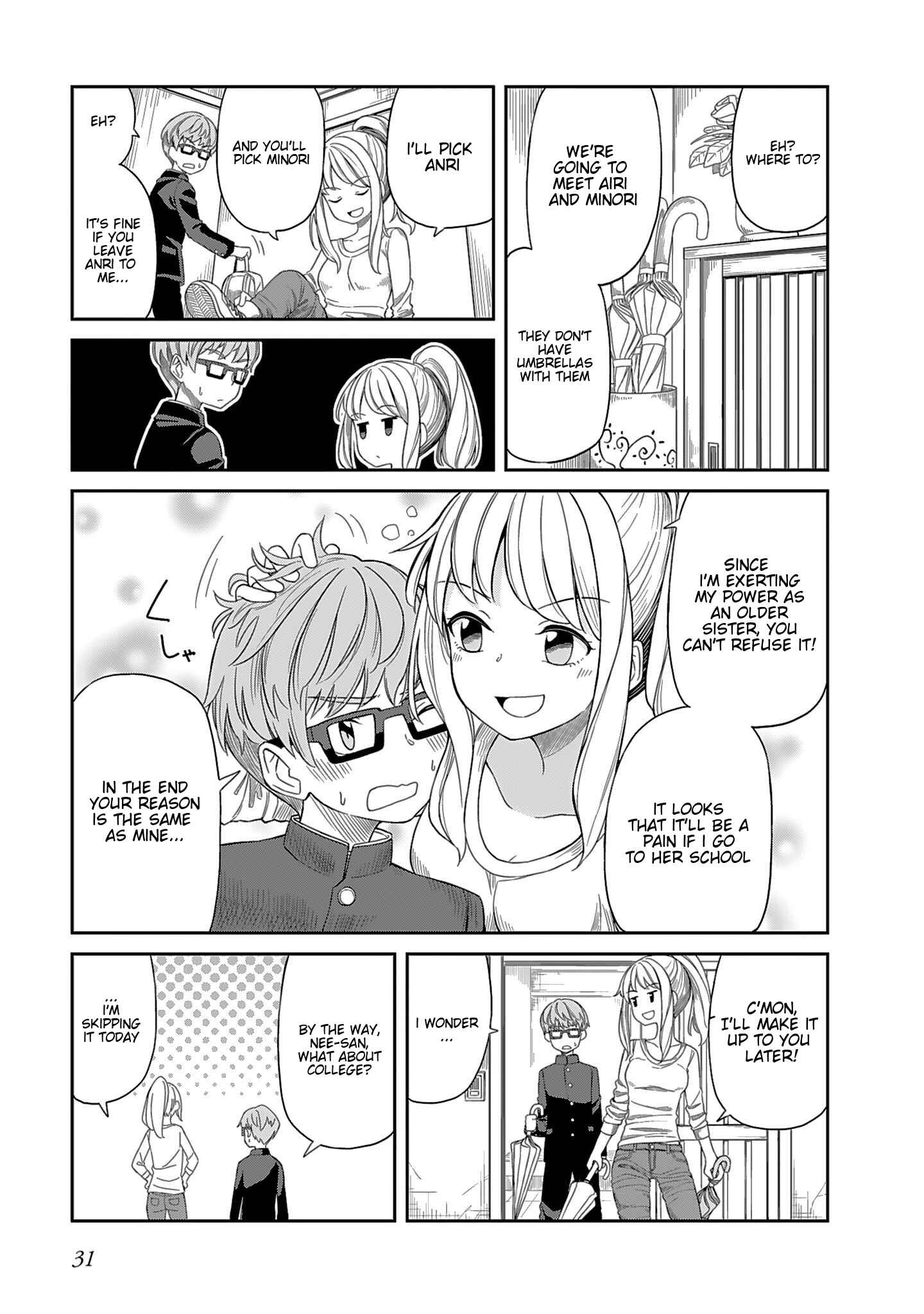 Page 3 Chapter 3 Hinomoto Sanshimai wa Kamatte Hoshii