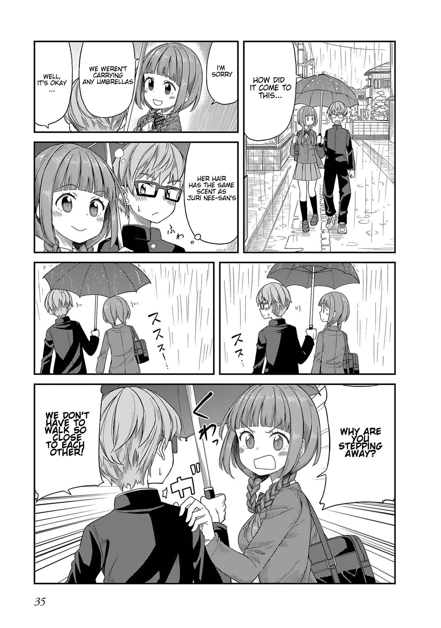 Page 7 Chapter 3 Hinomoto Sanshimai wa Kamatte Hoshii
