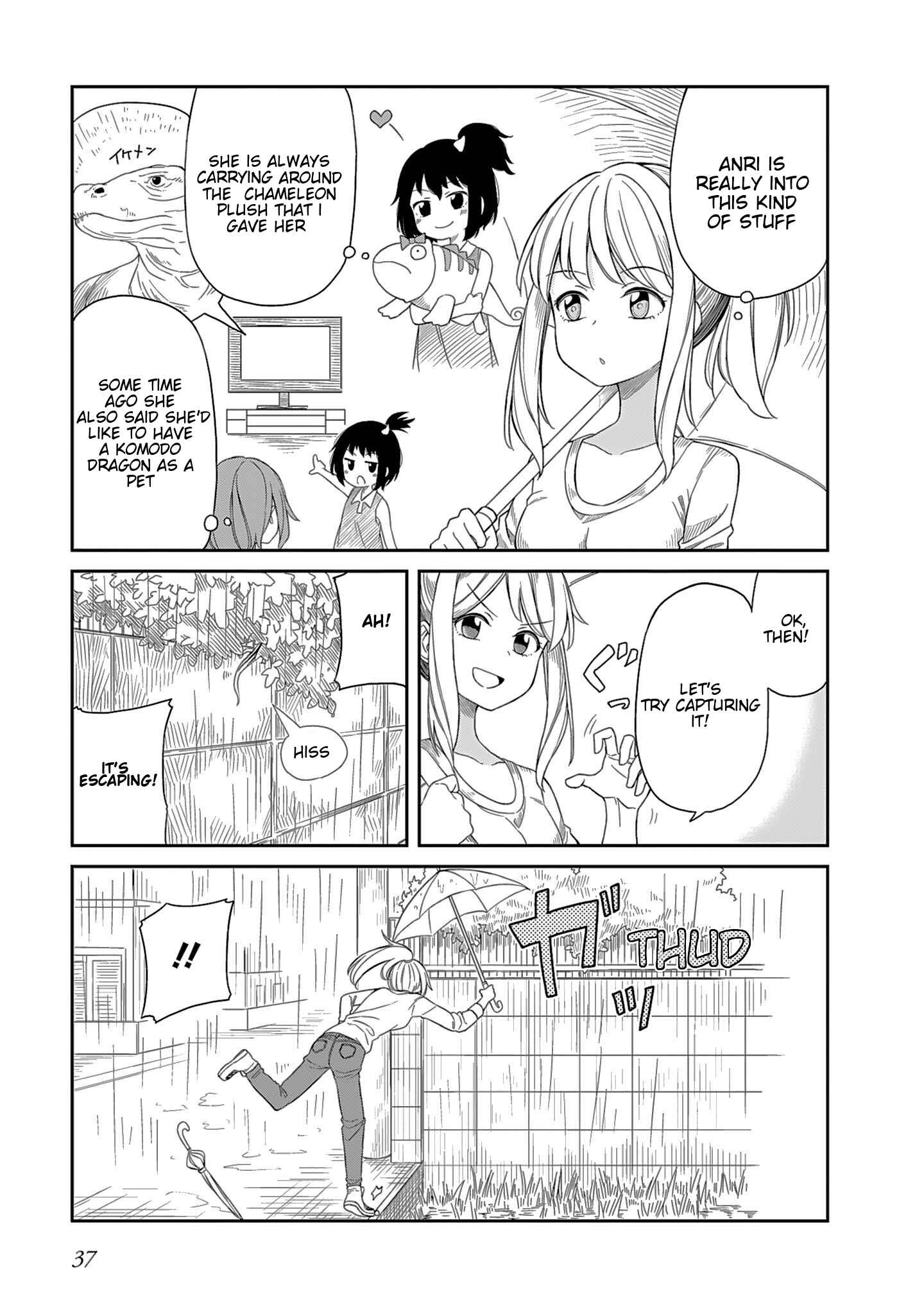 Page 9 Chapter 3 Hinomoto Sanshimai wa Kamatte Hoshii