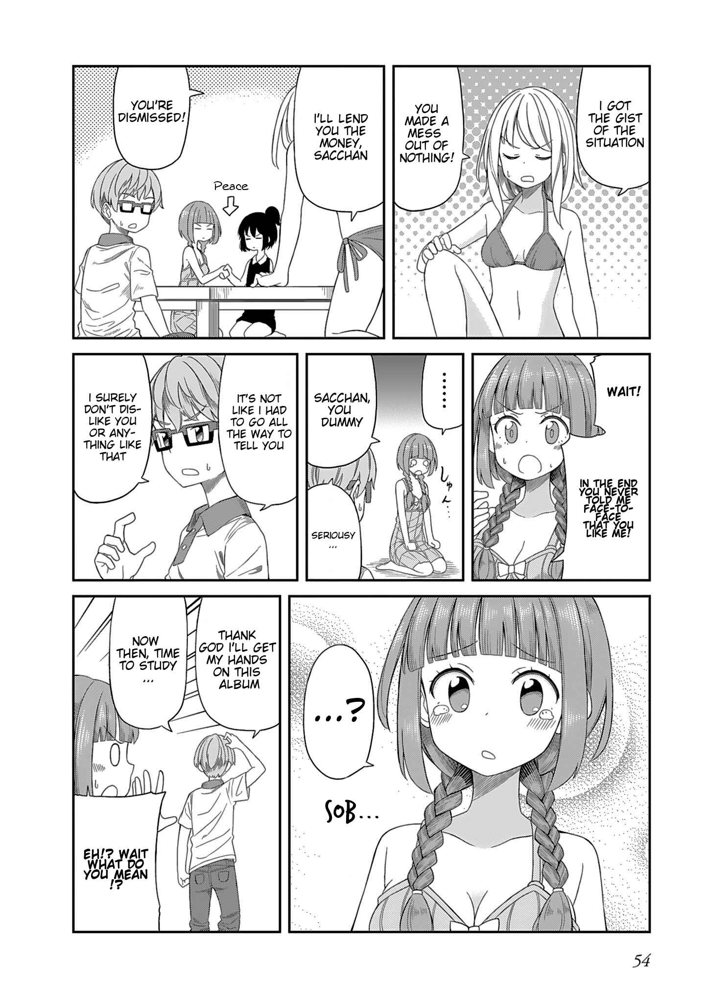 Page 12 Chapter 4 Hinomoto Sanshimai wa Kamatte Hoshii