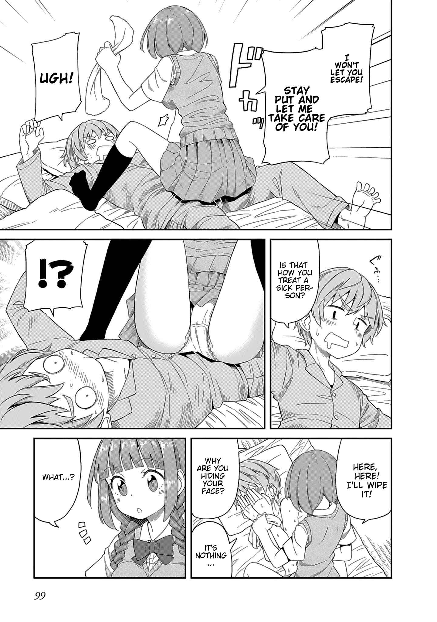 Page 7 Chapter 8 Hinomoto Sanshimai wa Kamatte Hoshii