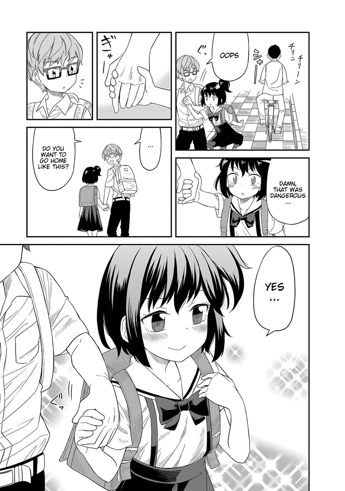 Page 9 Chapter 6 Hinomoto Sanshimai wa Kamatte Hoshii