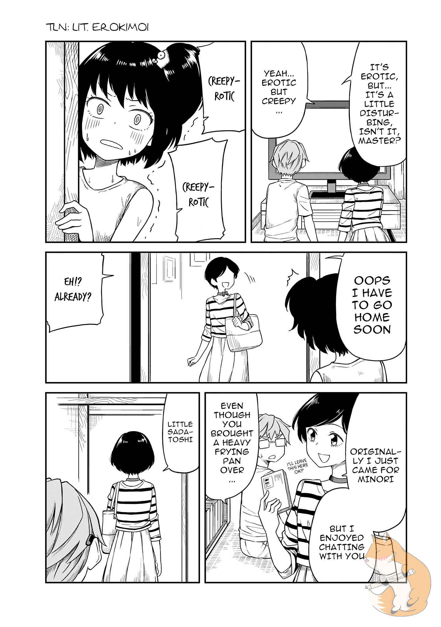 Page 10 Chapter 14 Hinomoto Sanshimai wa Kamatte Hoshii