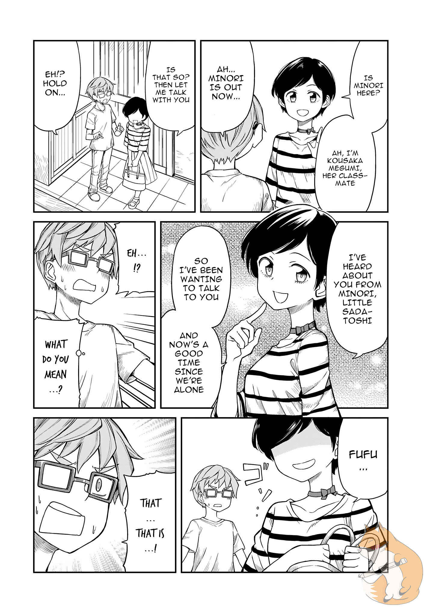 Page 3 Chapter 14 Hinomoto Sanshimai wa Kamatte Hoshii