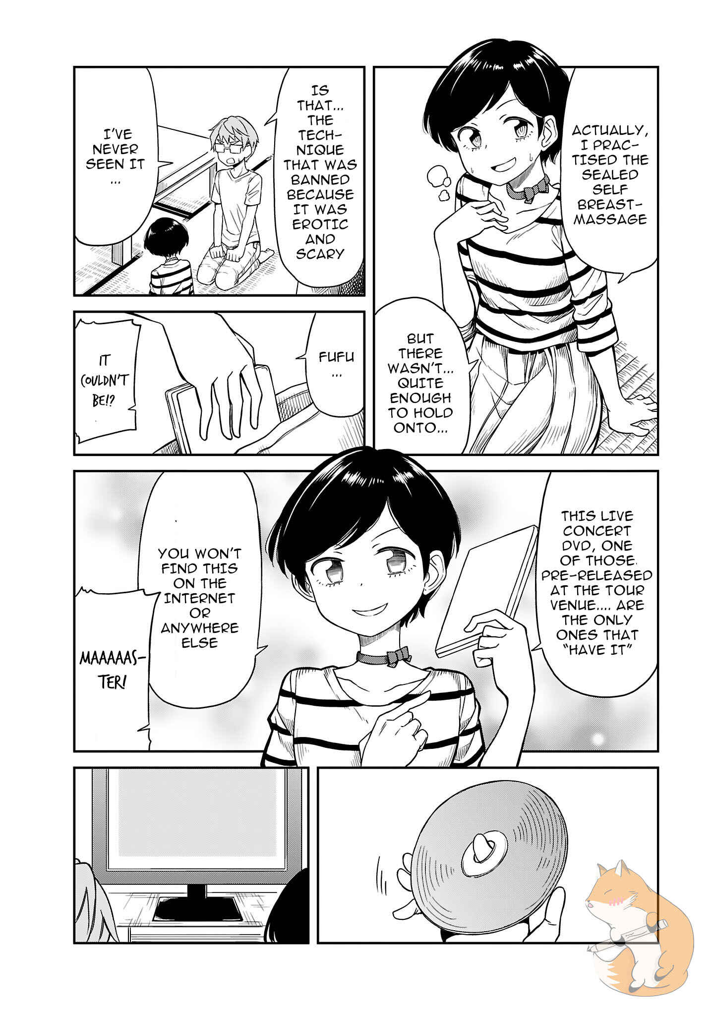 Page 8 Chapter 14 Hinomoto Sanshimai wa Kamatte Hoshii