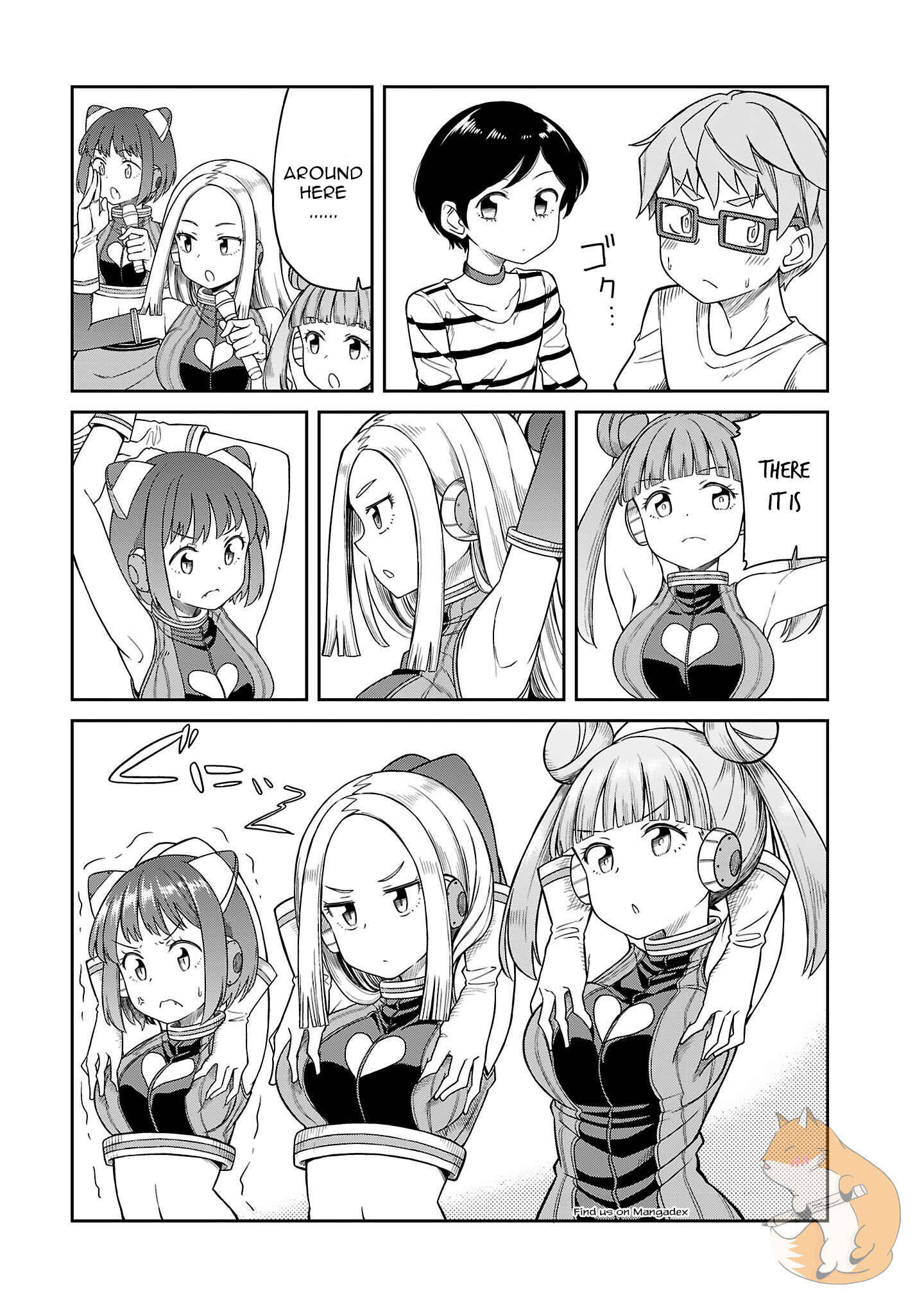 Page 9 Chapter 14 Hinomoto Sanshimai wa Kamatte Hoshii