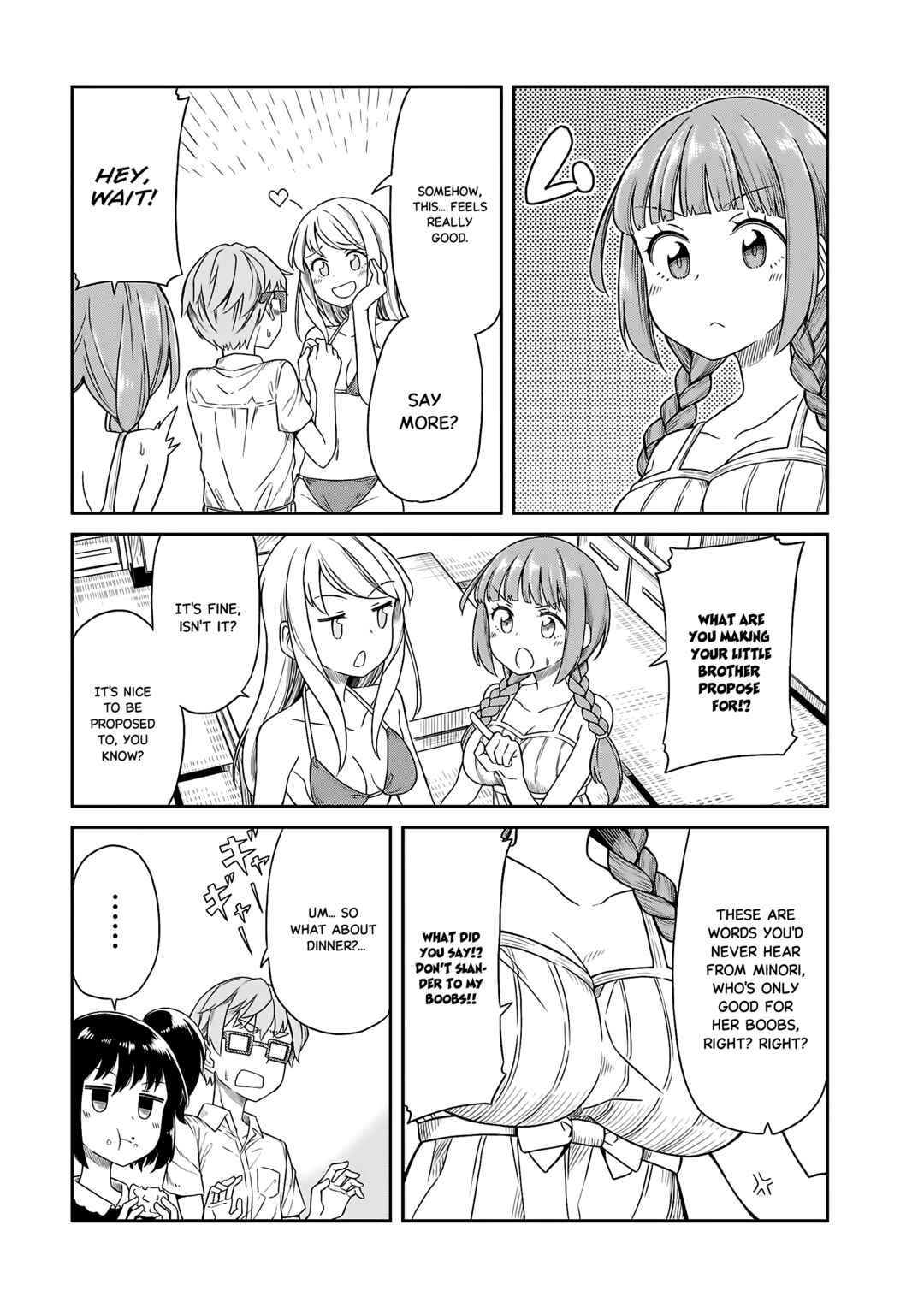 Page 11 Chapter 16 Hinomoto Sanshimai wa Kamatte Hoshii