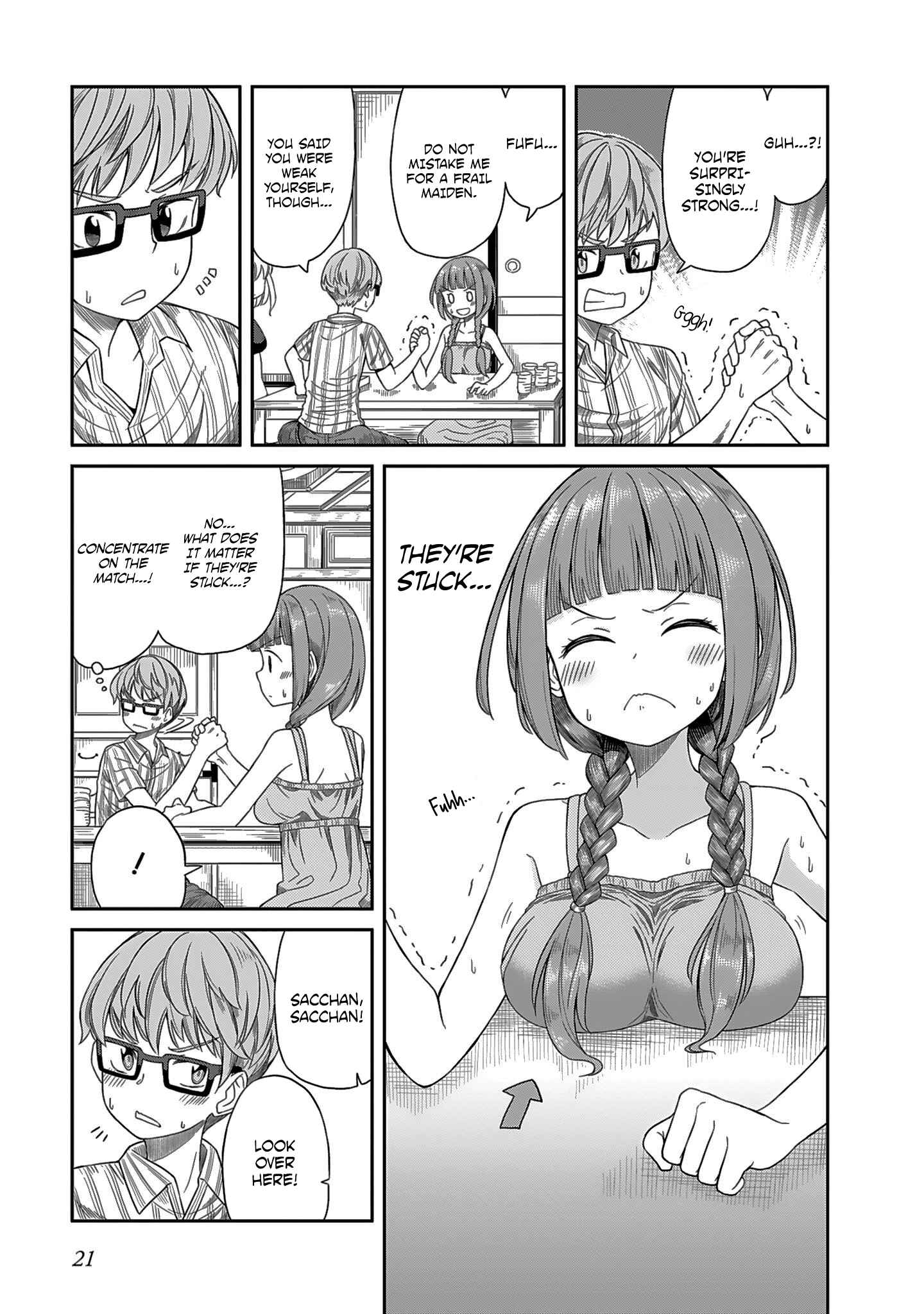 Page 5 Chapter 2 Hinomoto Sanshimai wa Kamatte Hoshii