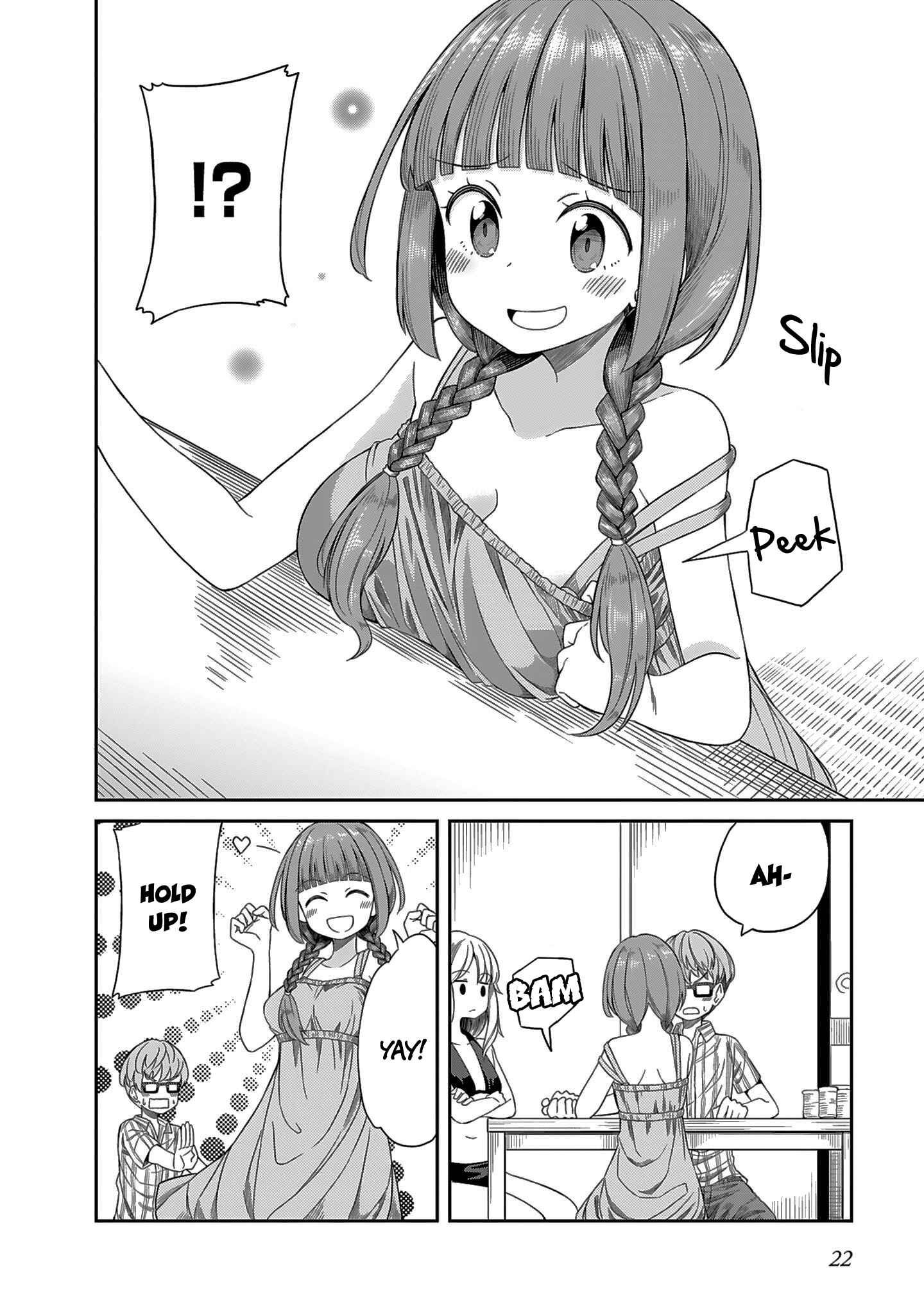 Page 6 Chapter 2 Hinomoto Sanshimai wa Kamatte Hoshii