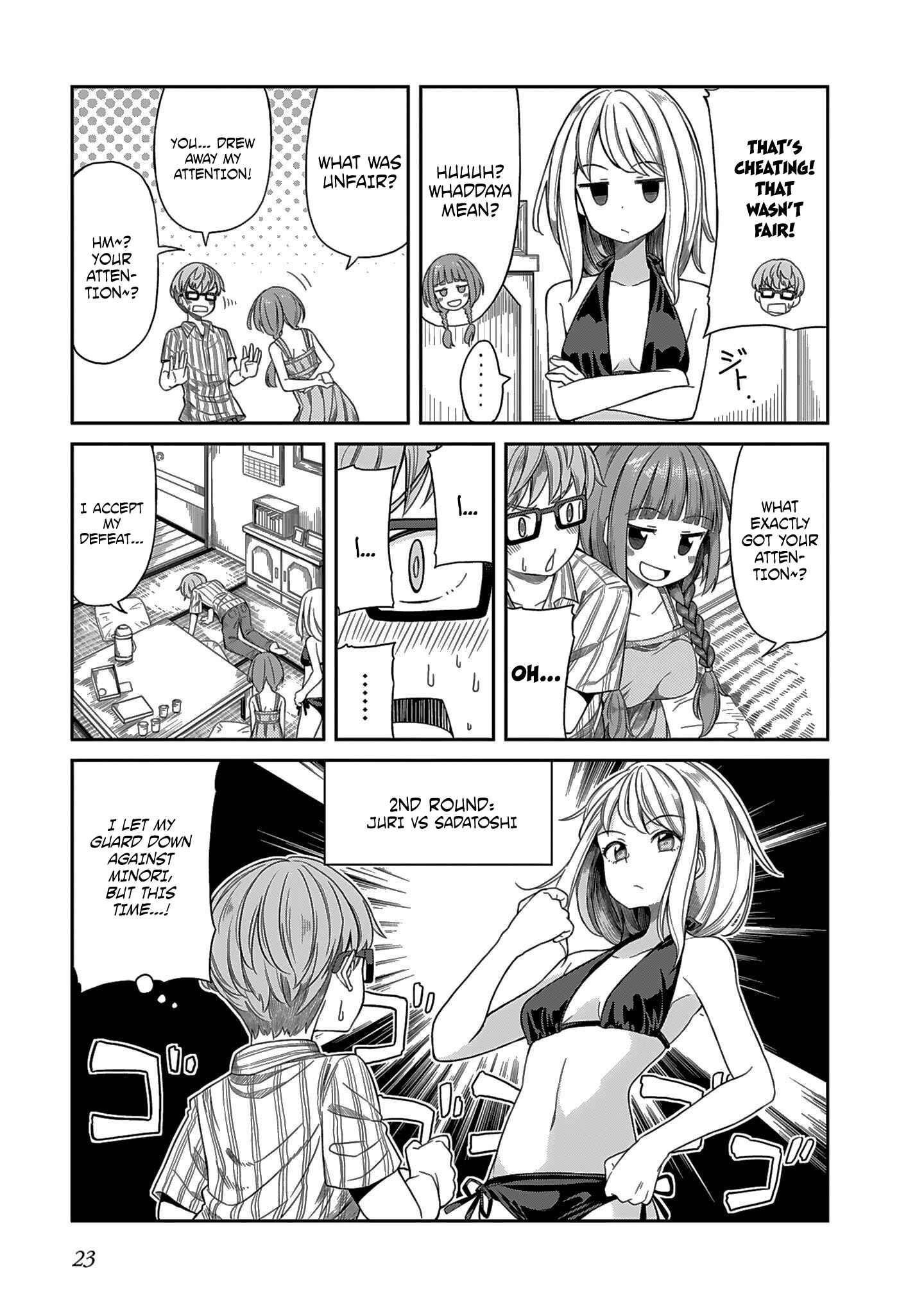 Page 7 Chapter 2 Hinomoto Sanshimai wa Kamatte Hoshii