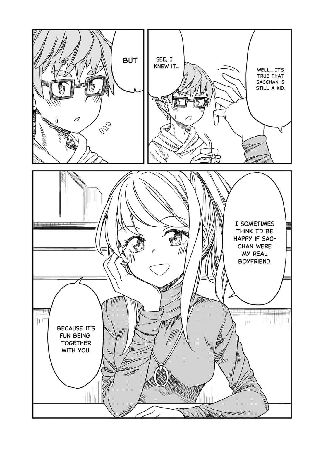 Page 10 Chapter 19 Hinomoto Sanshimai wa Kamatte Hoshii