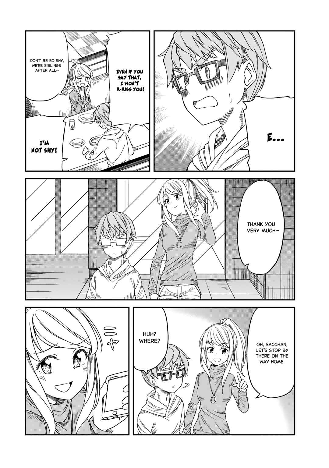 Page 11 Chapter 19 Hinomoto Sanshimai wa Kamatte Hoshii