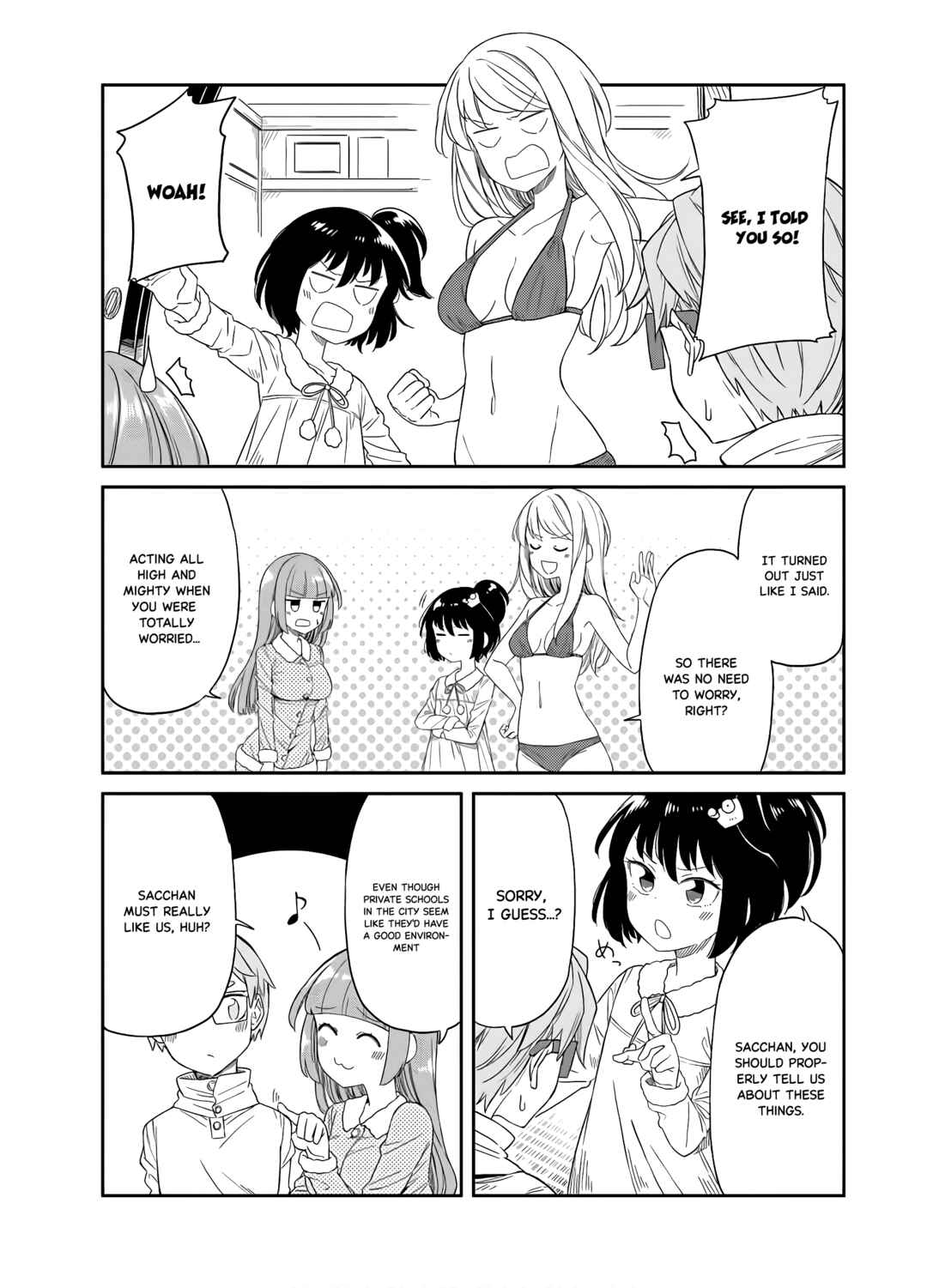 Page 11 Chapter 22 Hinomoto Sanshimai wa Kamatte Hoshii