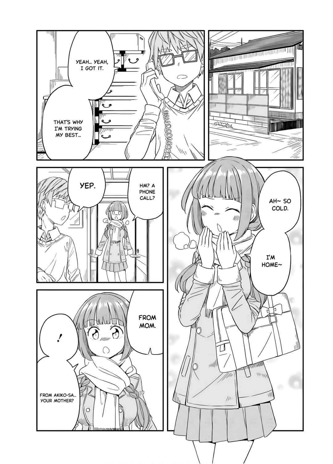 Page 3 Chapter 22 Hinomoto Sanshimai wa Kamatte Hoshii