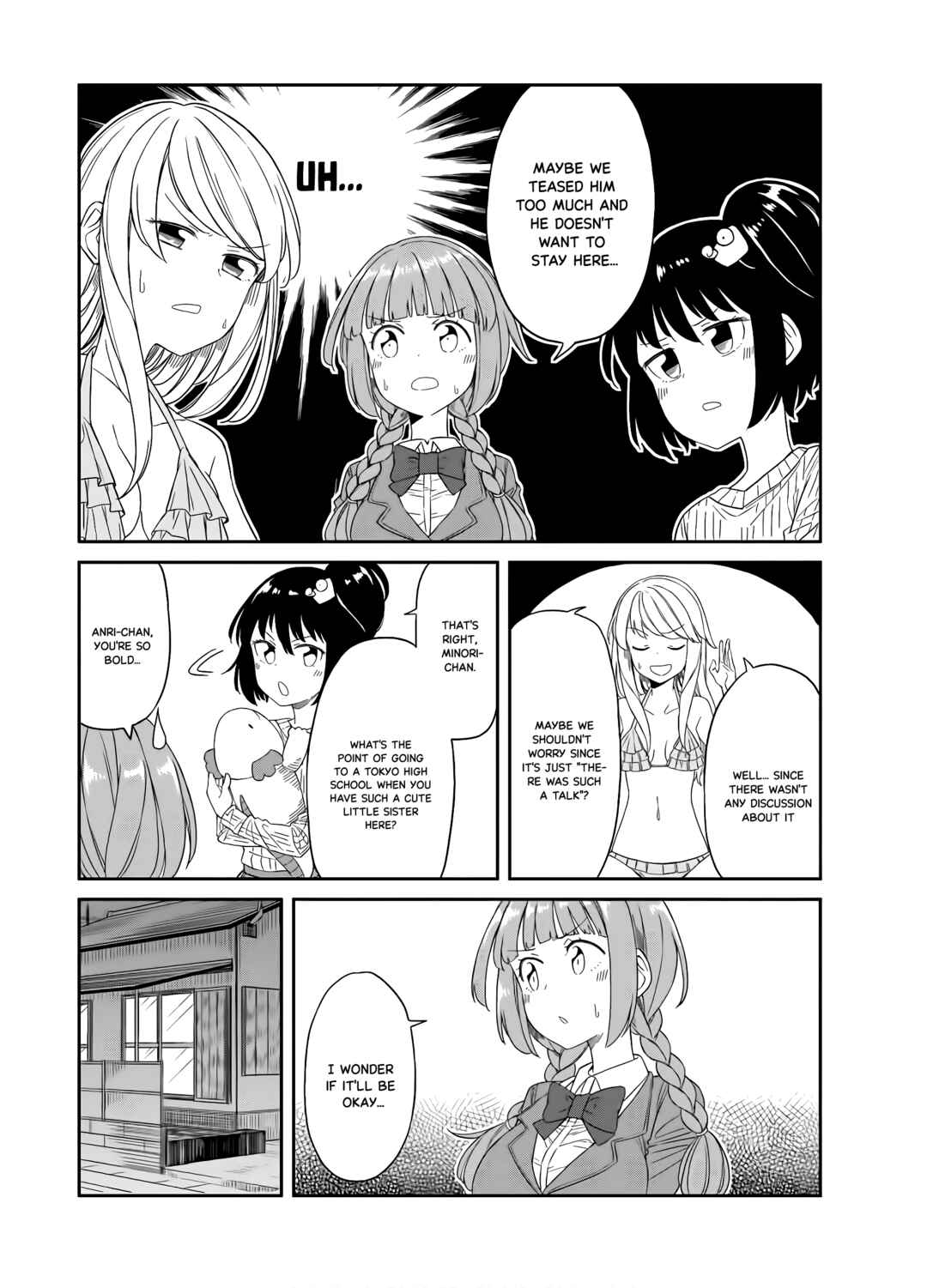 Page 6 Chapter 22 Hinomoto Sanshimai wa Kamatte Hoshii