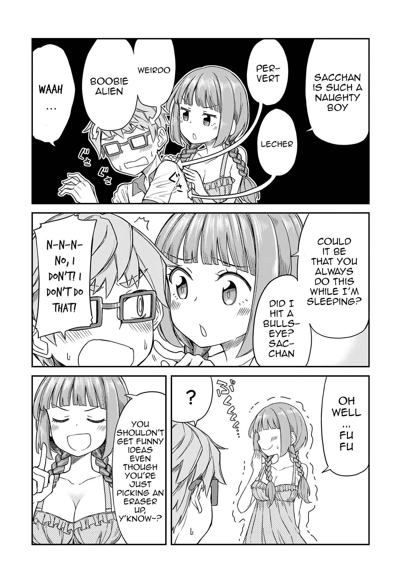 Page 9 Chapter 12 Hinomoto Sanshimai wa Kamatte Hoshii