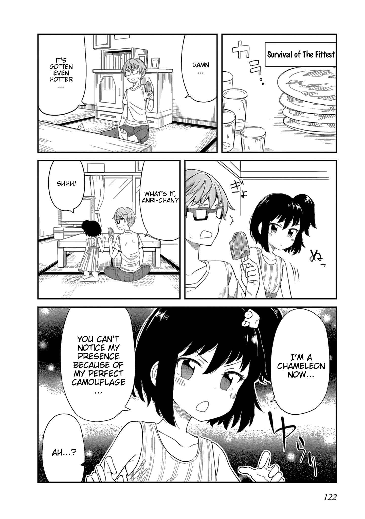Page 4 Chapter 9.1 Hinomoto Sanshimai wa Kamatte Hoshii