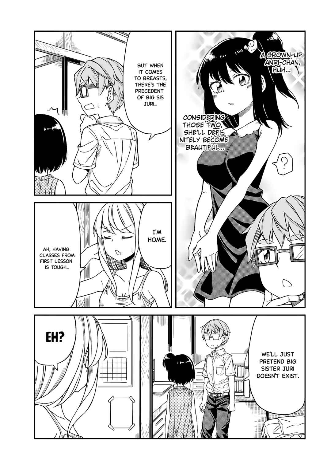 Page 12 Chapter 17 Hinomoto Sanshimai wa Kamatte Hoshii