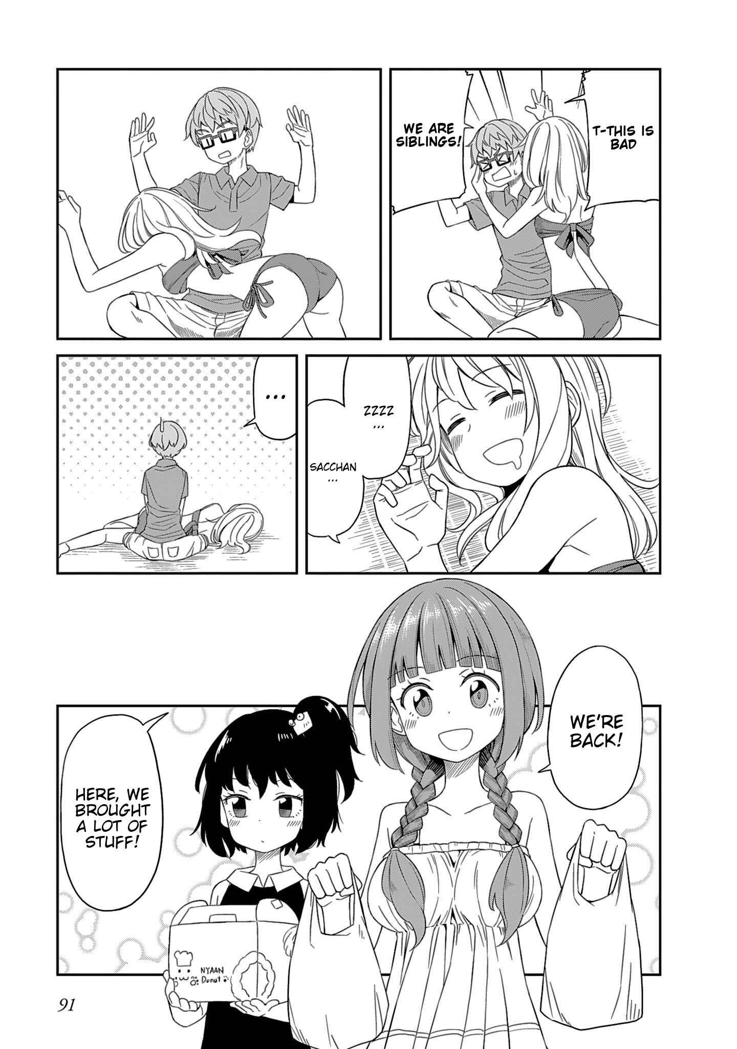 Page 11 Chapter 7 Hinomoto Sanshimai wa Kamatte Hoshii