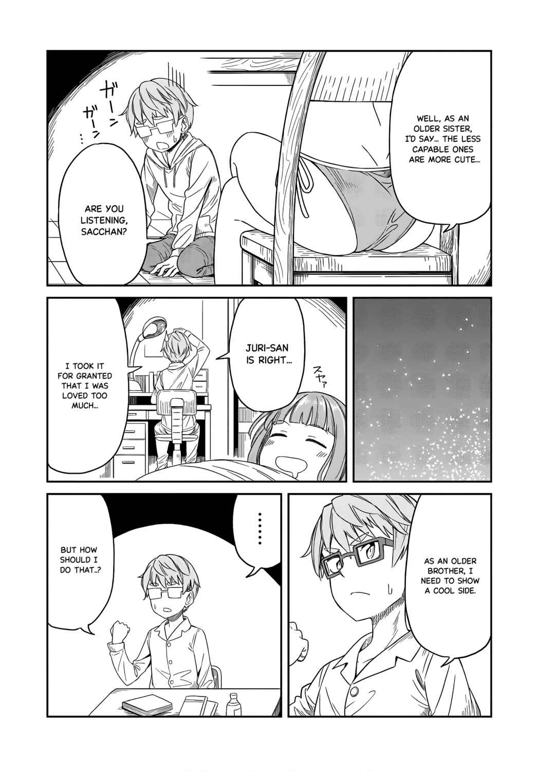 Page 9 Chapter 20 Hinomoto Sanshimai wa Kamatte Hoshii