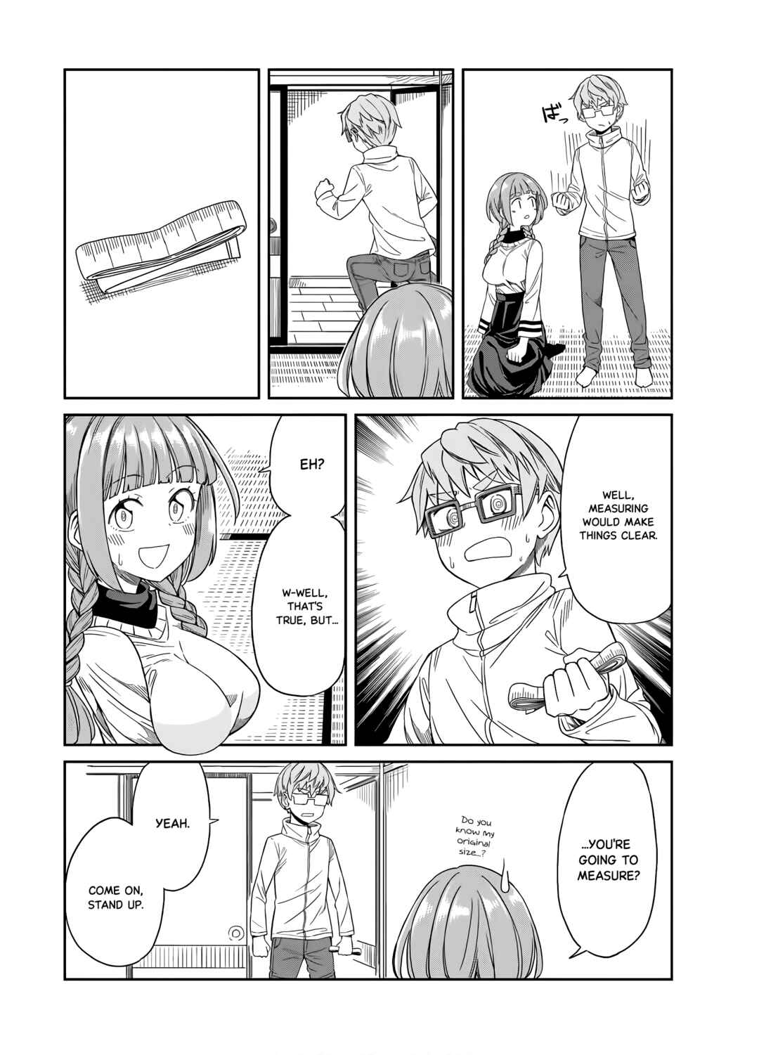 Page 8 Chapter 21 Hinomoto Sanshimai wa Kamatte Hoshii