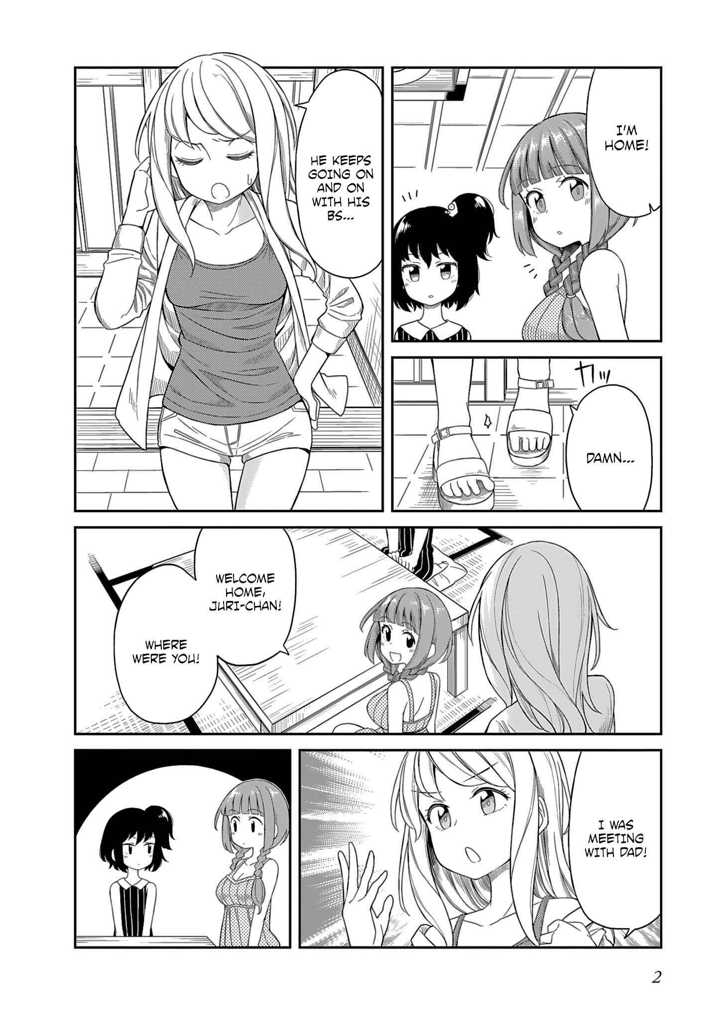 Page 4 Chapter 0 Hinomoto Sanshimai wa Kamatte Hoshii